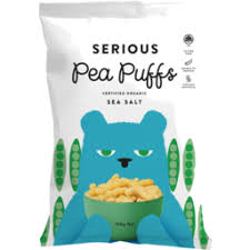 Serious Pea Puffs Sea Salt Multipack 75gx5