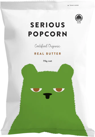 Serious Popcorn Real Butter 70g