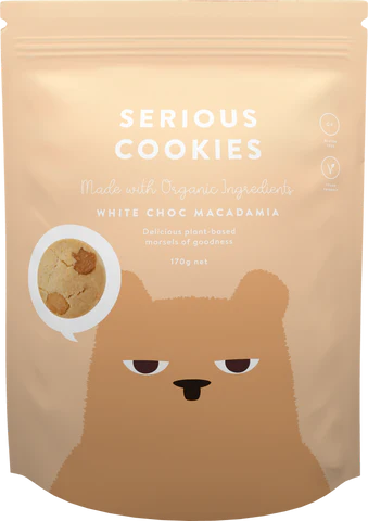 Serious Cookie White Choc Macadamia 170g