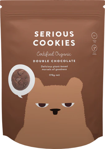 Serious Cookie Chewy Double Choc 170g