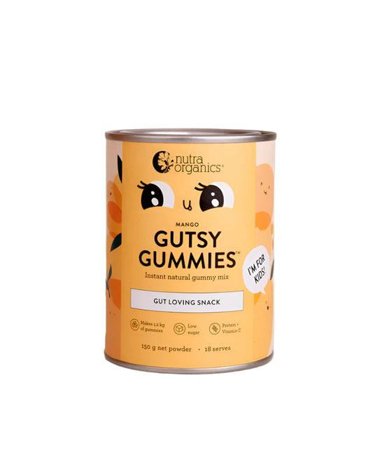 Nutra Organics Gutsy Gummies Mango 150g