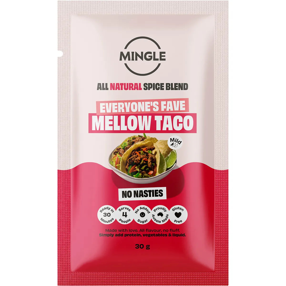 Mellow Taco All Natural Recipe Base 30g