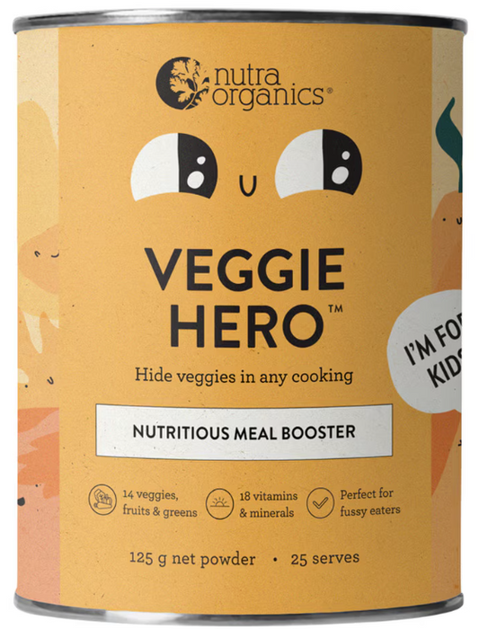 Nutra Organics Veggie Hero 125g