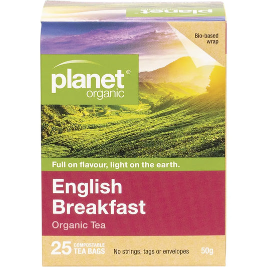 English Breakfast Herbal Tea Bags 25pk