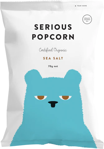 Serious Popcorn Sea Salt 70g