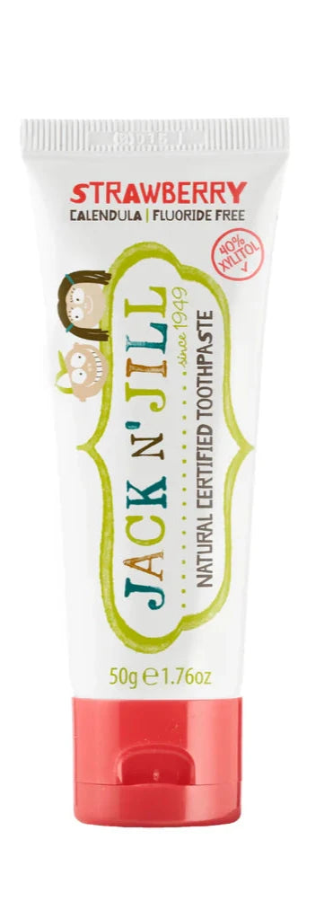 Jack N Jill Kids Toothpaste Strawberry 50gm