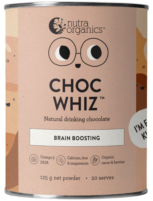 Nutra Organics Choc Whiz 125g