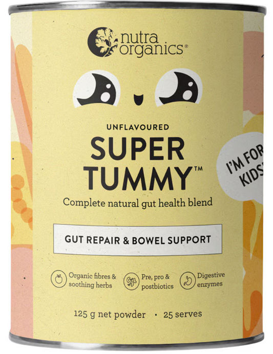 Nutra Organics Super Tummy Unflavoured 125g